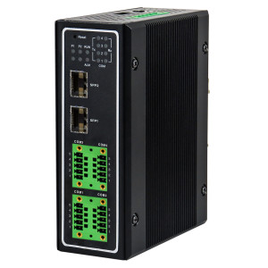 Black Box LES920A Industrial Serial Device Server, 4-Port